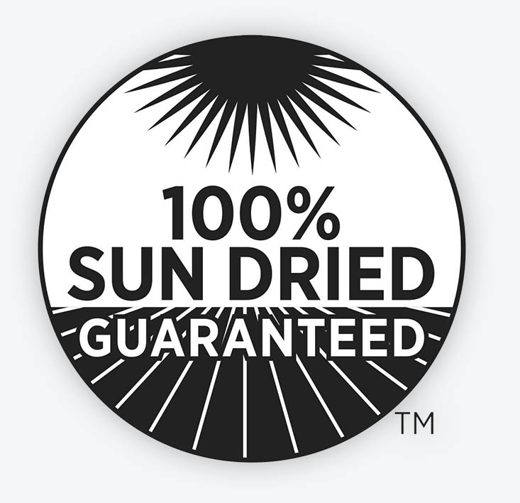 100% Sun Dried