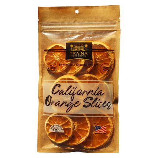 Premium Dried California Orange Slice Bag