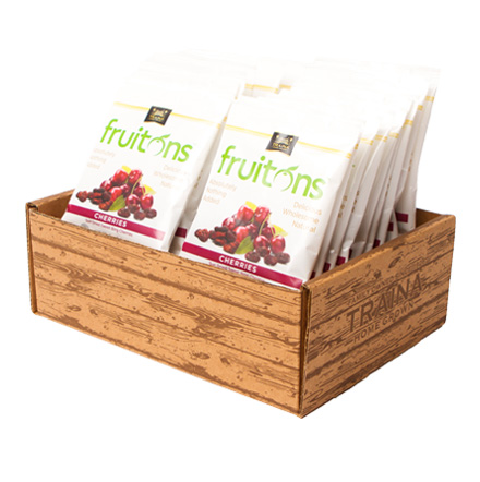 fruitons® Natural Sun Dried Cherries - 18 x .75oz