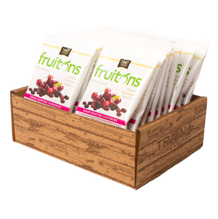 fruitons® Sour Dusted Cherries - 18 x .75oz