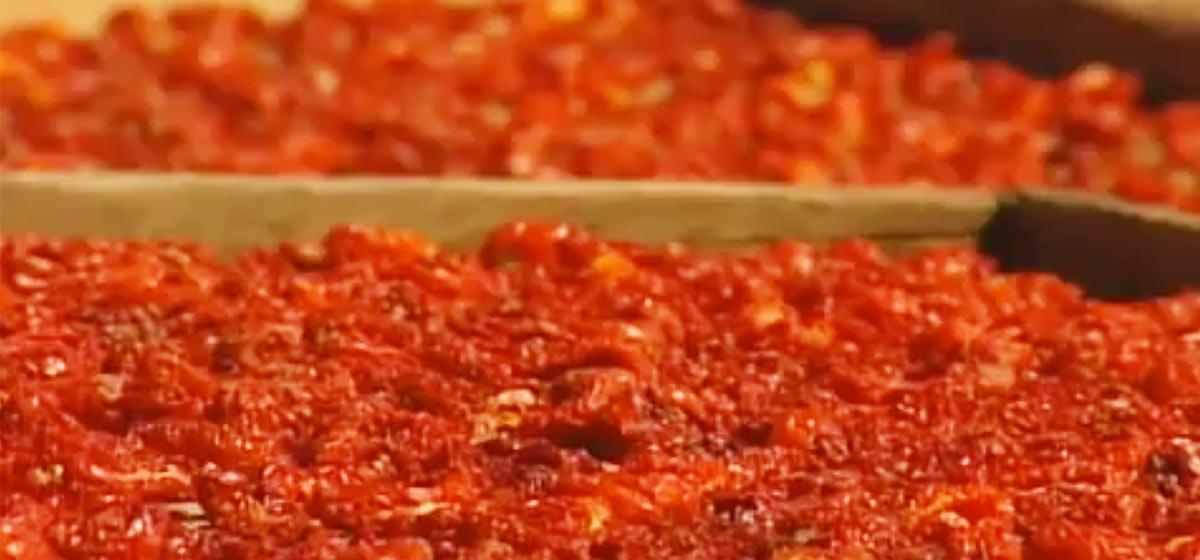 Food Network - How Sun Dried Tomatoes are Made