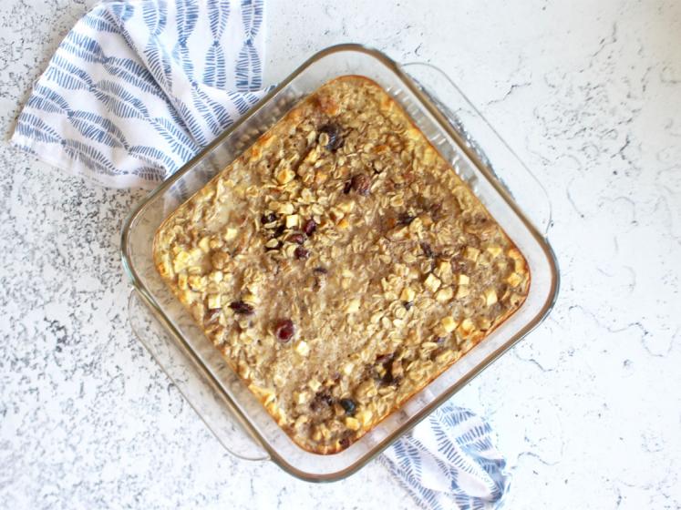 Oven Oatmeal Bake with fruitons® All American Dried Fruit 