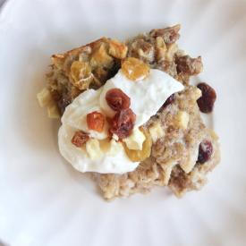 Oatmeal Bake with fruitons® All American Dried Fruit 