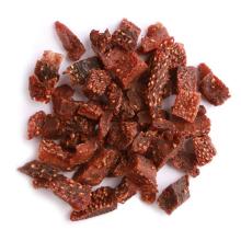 Natural Sun Dried Strawberries Diced - Sweetened