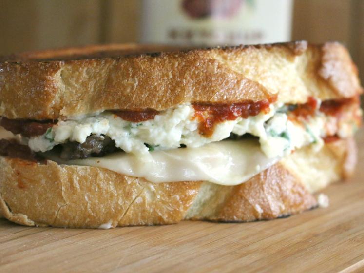 Lasagna Grilled Cheese Sandwiches