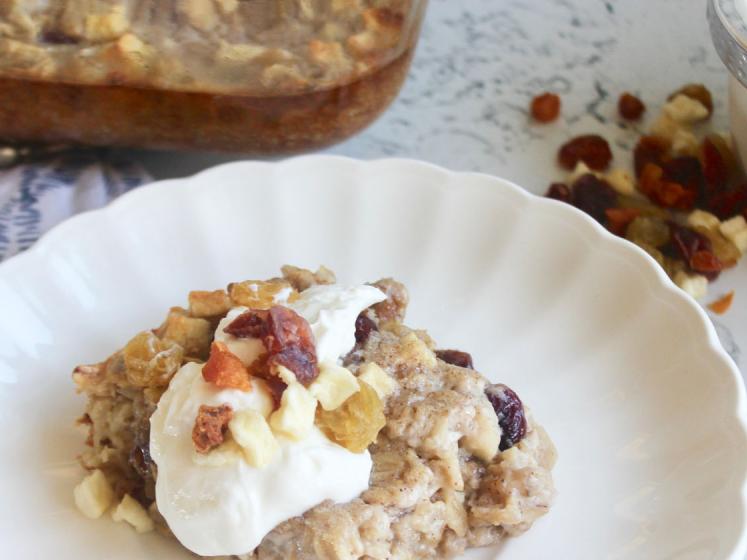 Oatmeal Bake with fruitons® All American Dried Fruit 